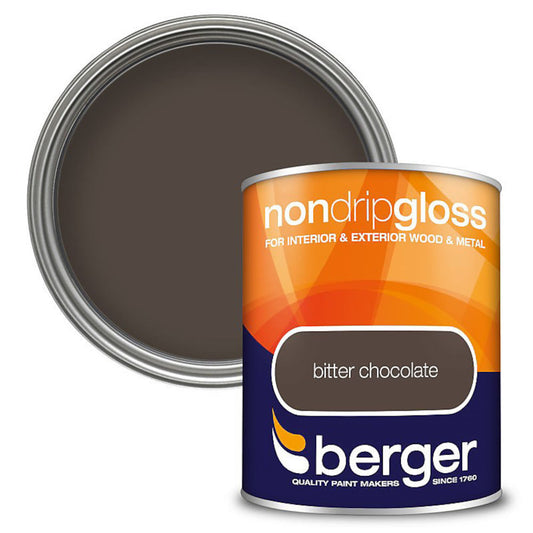 Berger Non Drip Gloss Bitter Chocolate 