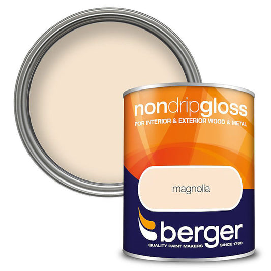Berger Non Drip Gloss Magnolia 