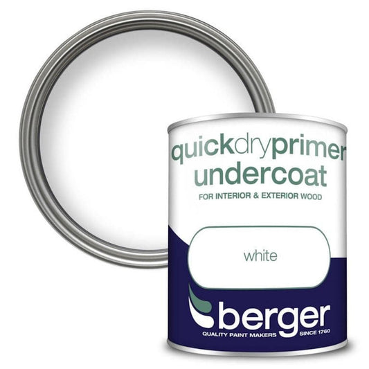 Berger Quick Dry Primer White 750ml White