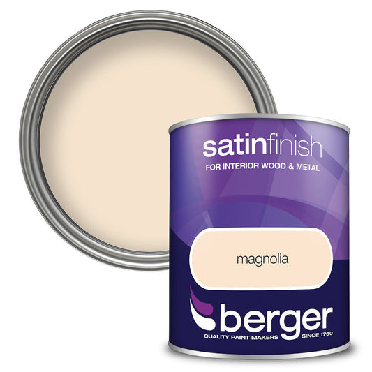 Berger Satin Sheen Magnolia 750ml Satin