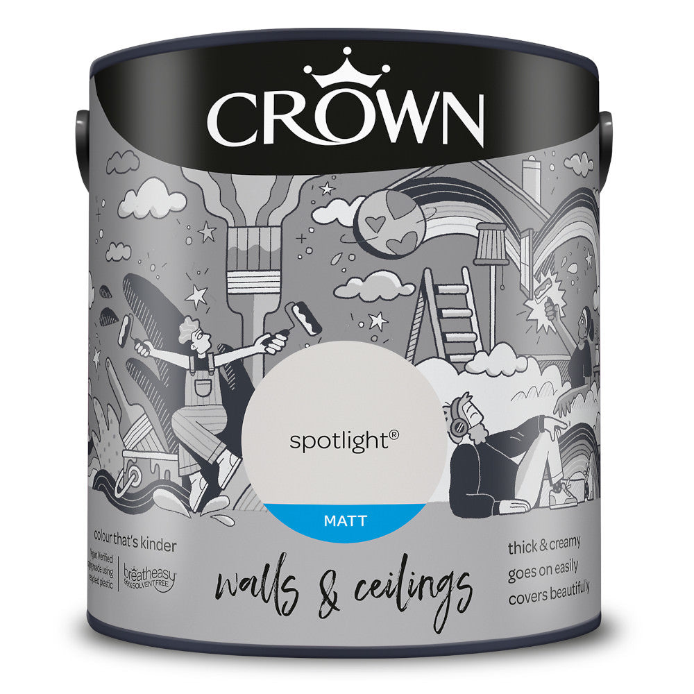 Crown Walls & Ceilings Emulsion Spotlight 