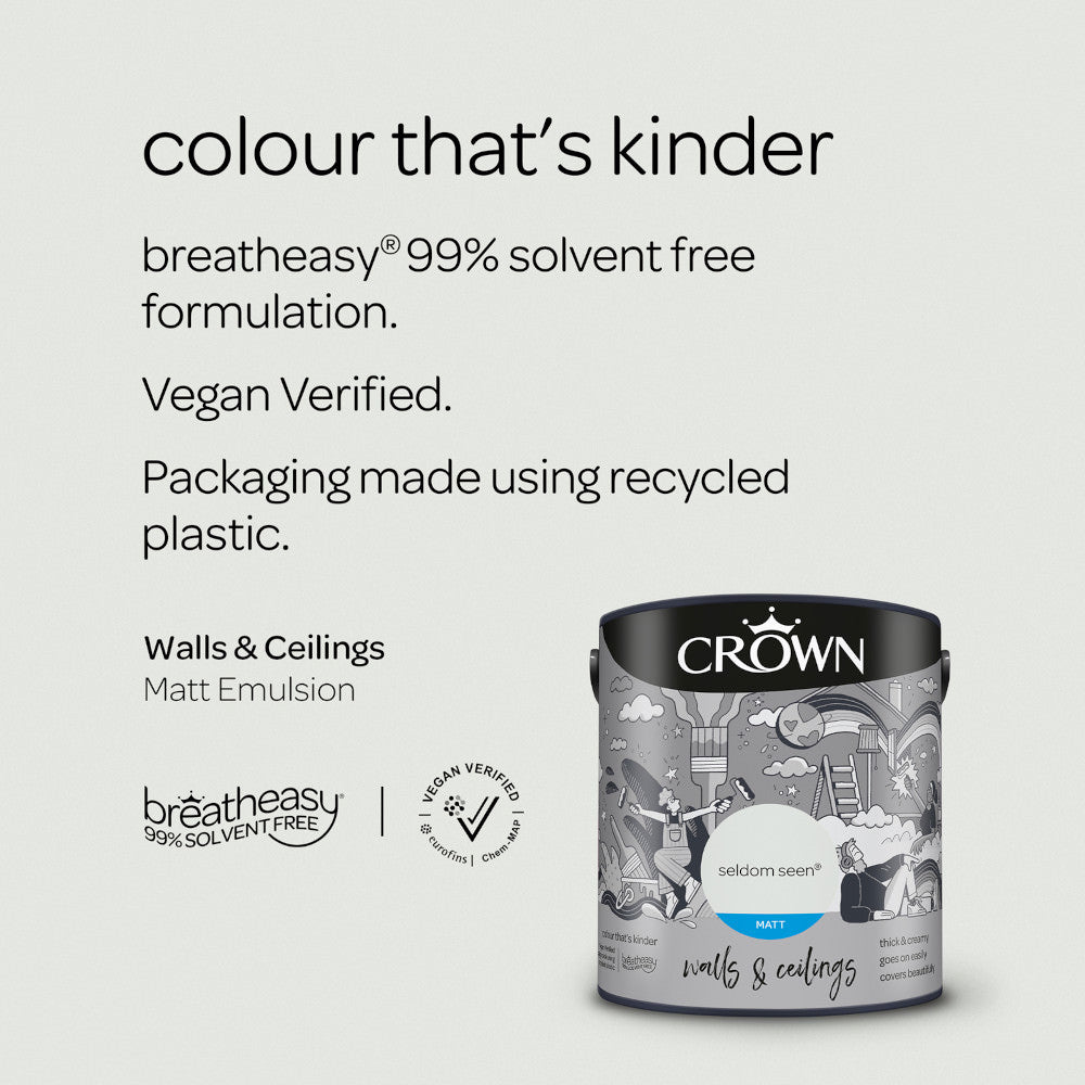 Crown Walls & Ceilings Emulsion Seldom Seen 