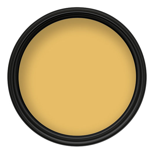 Crown Walls & Ceilings Emulsion Mustard Jar 2.5L Matt