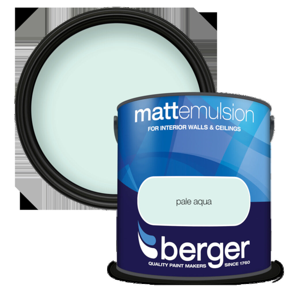 Berger Interior Emulsion Pale Aqua