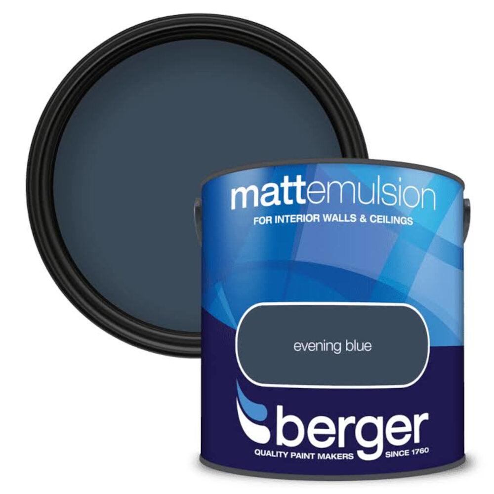 Berger Interior Emulsion Evening Blue