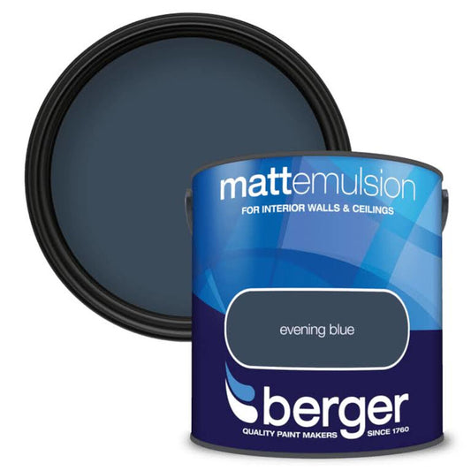 Berger Interior Emulsion Evening Blue