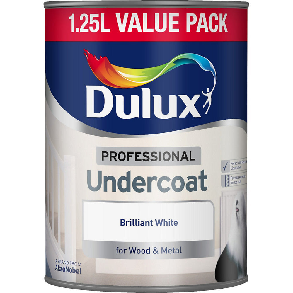 Dulux Professional Undercoat Brilliant White 