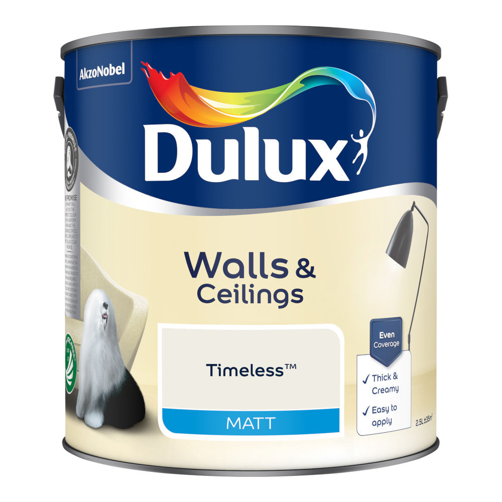 Dulux Emulsion Paint Timeless 2.5L Matt