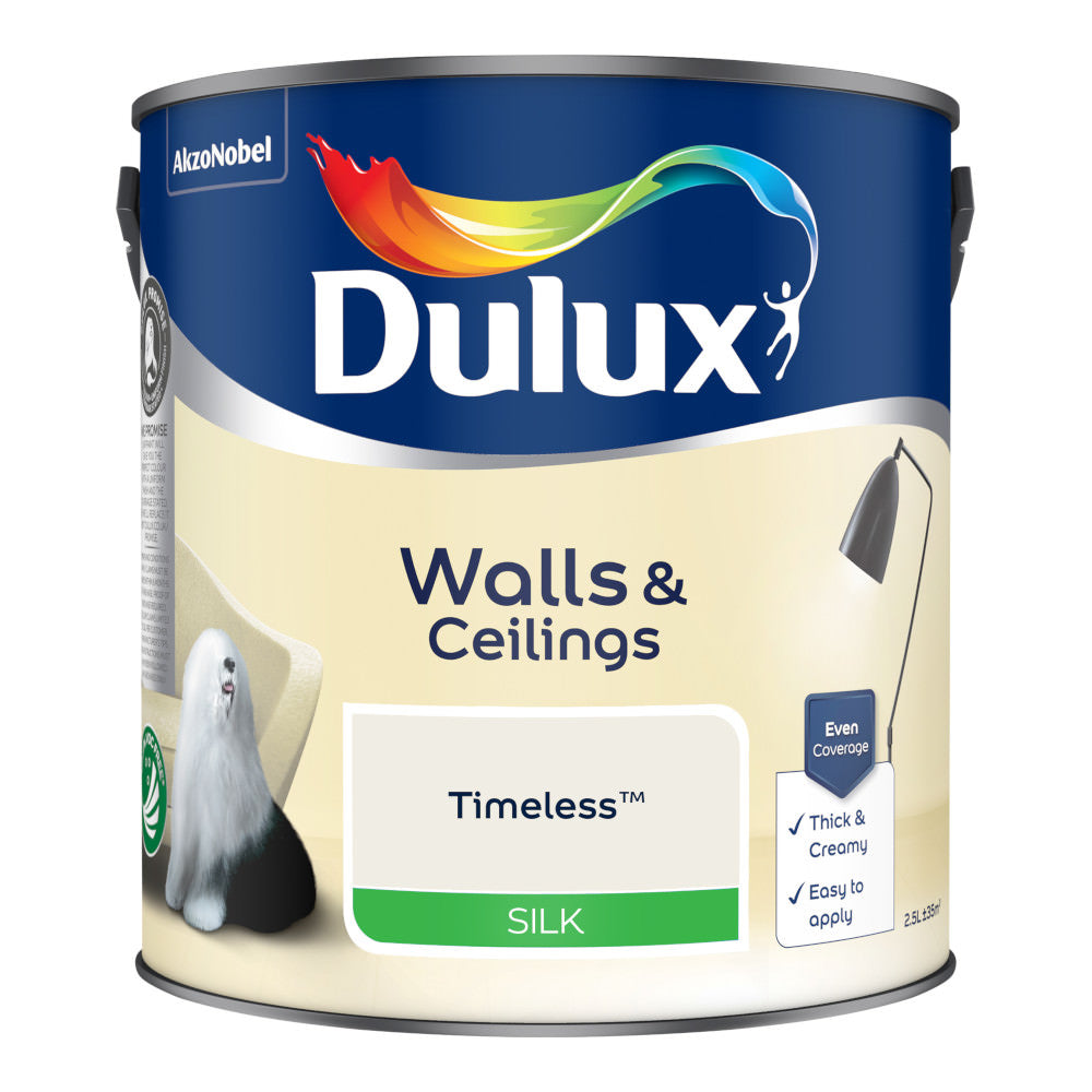 Dulux Emulsion Paint Timeless 2.5L Silk