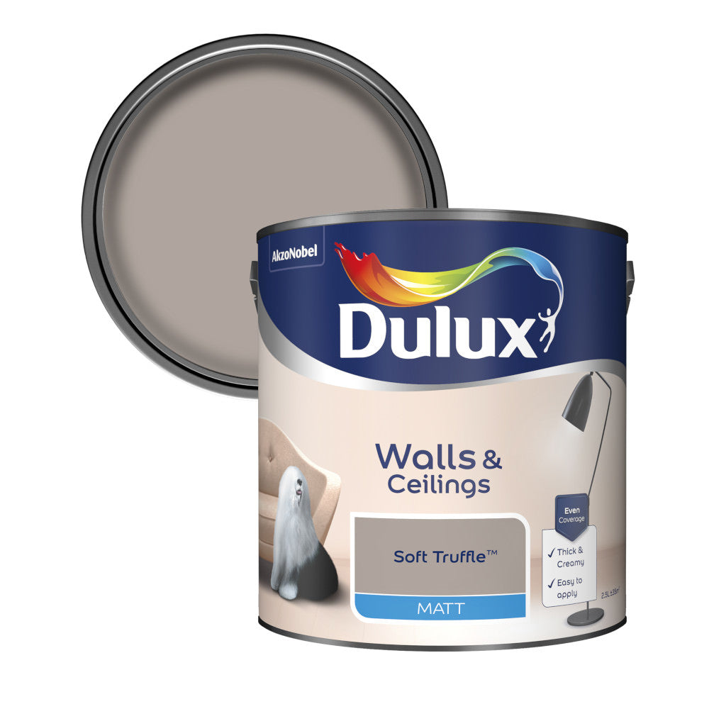 Dulux Emulsion Paint Soft Truffle 