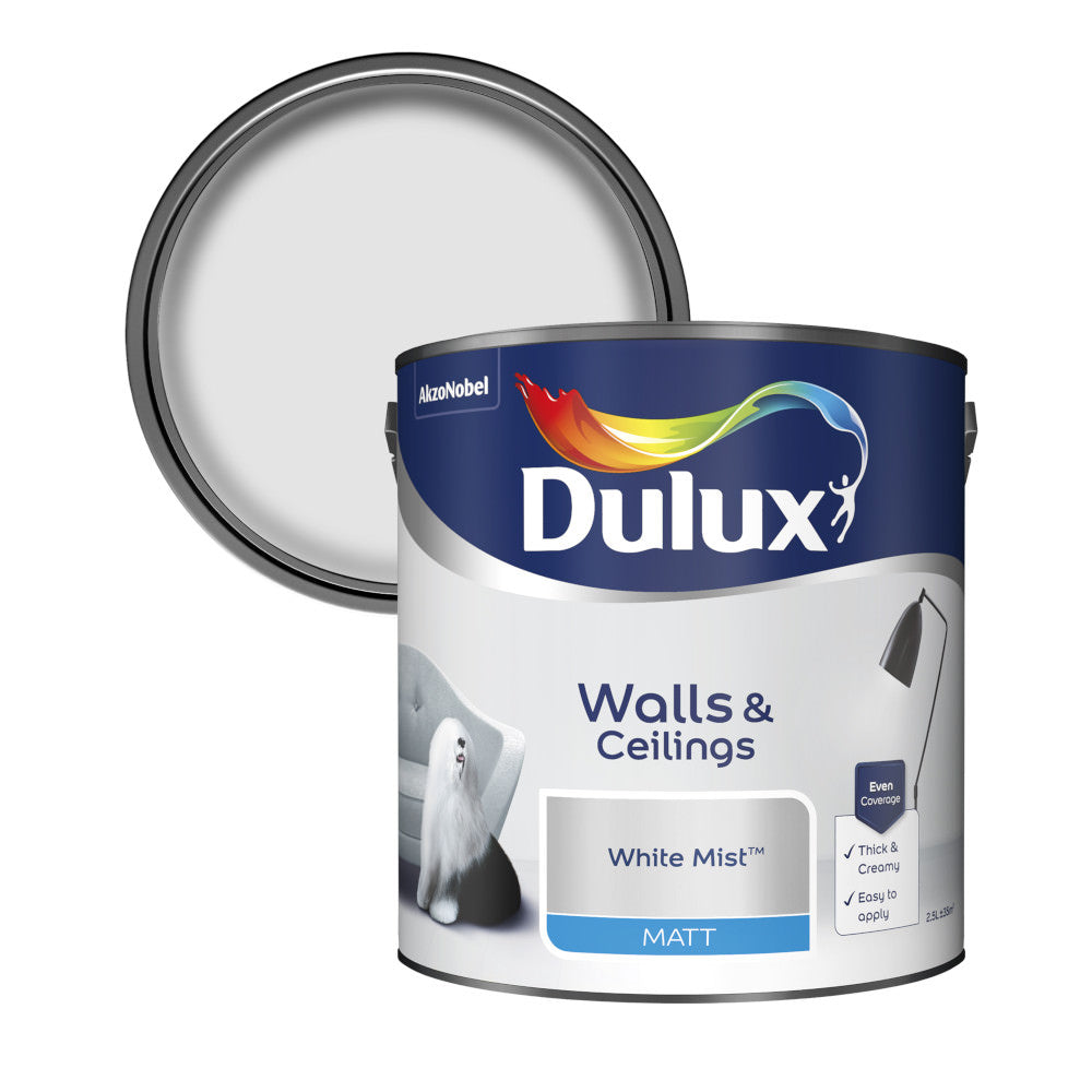 Dulux Emulsion Paint White Mist 