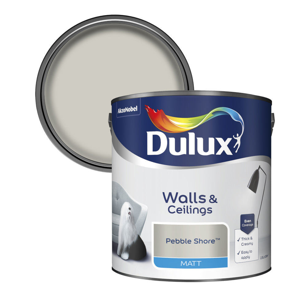 Dulux Emulsion Paint Pebble Shore 
