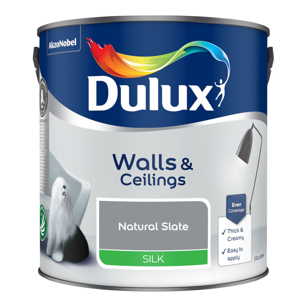 Dulux Emulsion Paint Natural Slate 2.5L Matt