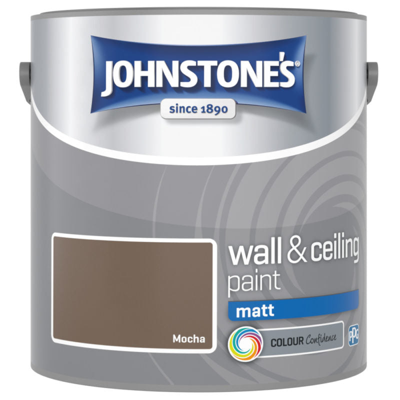 Johnstones Interior Emulsion Mocha 2.5L Matt