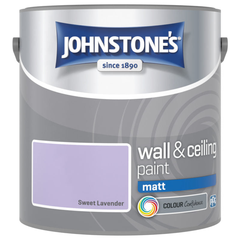 Johnstones Interior Emulsion Sweet Lavender 2.5L Matt