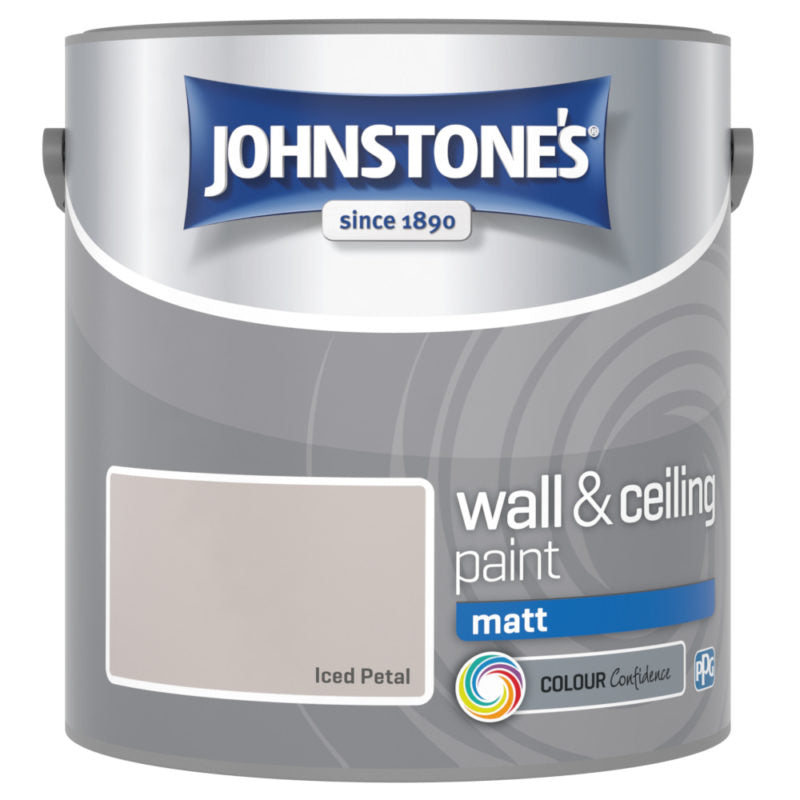 Johnstones Interior Emulsion Iced Petal 2.5L Matt