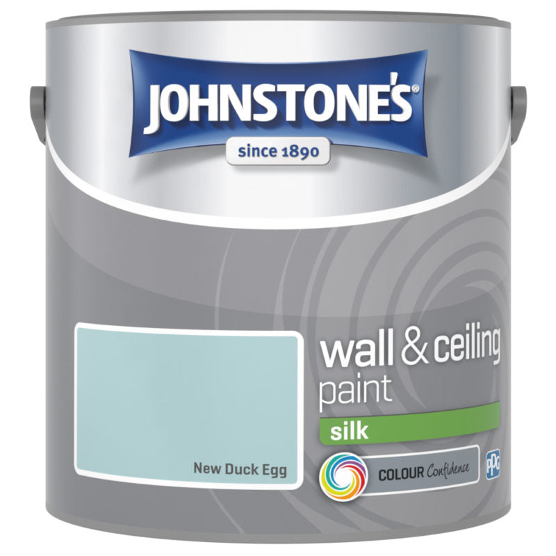 Johnstones Interior Emulsion New Duck Egg 2.5L Silk