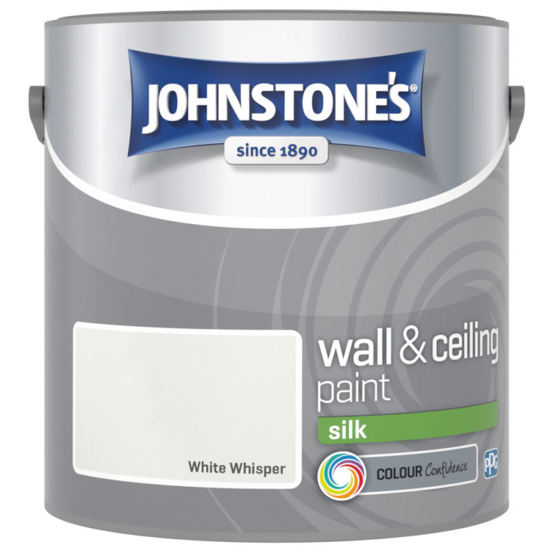 Johnstones Interior Emulsion White Whisper 2.5L Silk