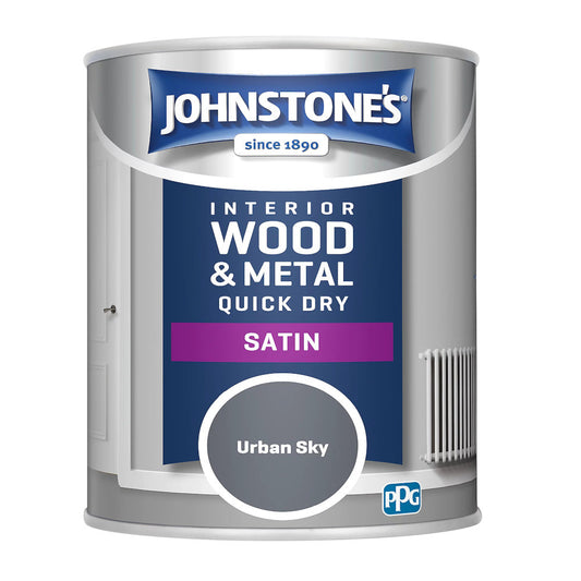 Johnstones Quick Dry Satin Urban Sky Satin 750ml