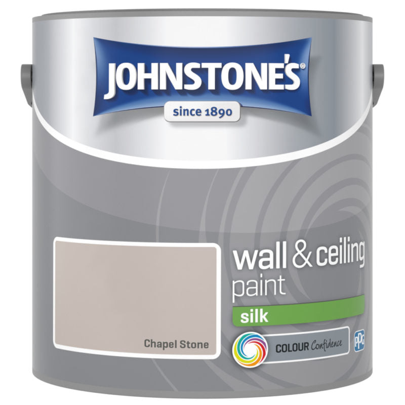 Johnstones Interior Emulsion Chapel Stone 2.5L Silk