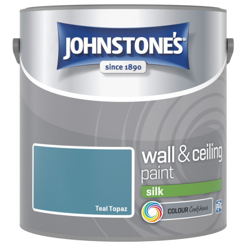 Johnstones Interior Emulsion Teal Topaz 2.5L Silk