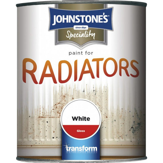 Johnstones Speciality Radiator Enamel White 250ml