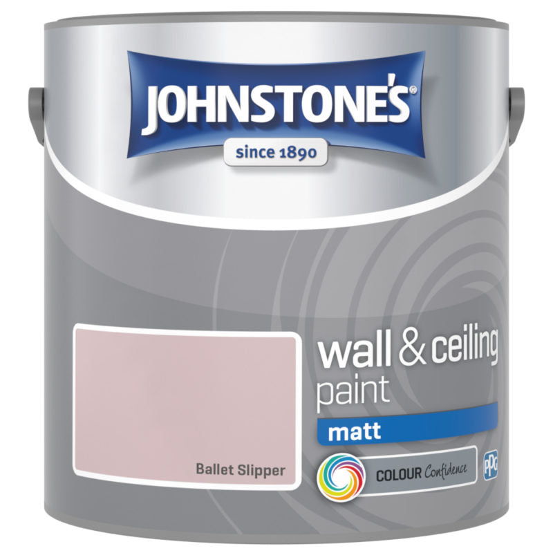 Johnstones Interior Emulsion Ballet Slipper 2.5L Matt