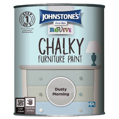 Johnstones Revive Chalky Paint Dusty Morning 750ml Chalky