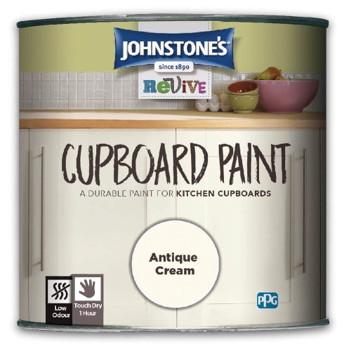 Johnstones Revive Cupboard Paint Antique Cream 750ml Antique Cream
