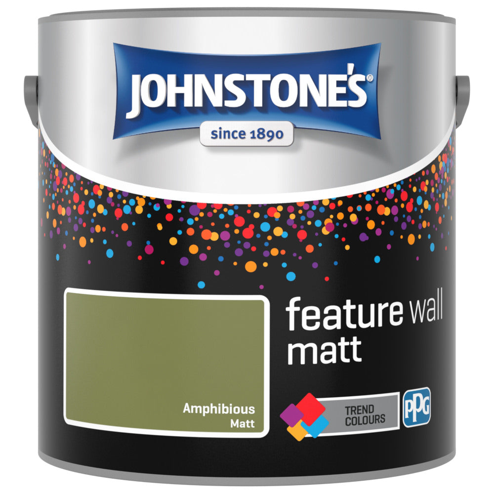 Johnstones Feature Wall Interior Emulsion Amphibious 2.5L Matt
