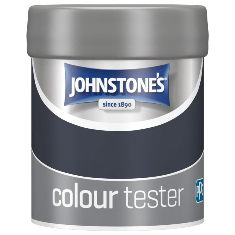 Johnstones Feature Wall Interior Emulsion Midnight Sapphire 75ml Matt