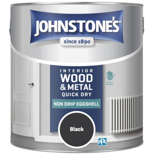 Johnstones Eggshell Black 2.5L