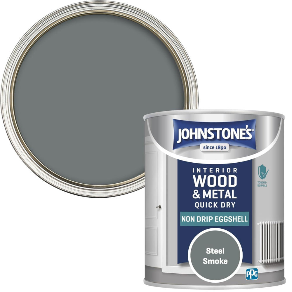 Johnstones Eggshell Steel Smoke 750ml