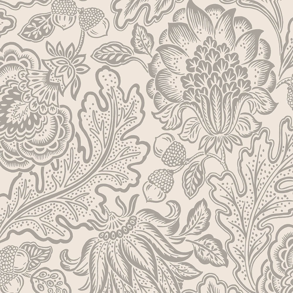 Belgravia Wallpaper 1110 Fernhurst Trail Silver 