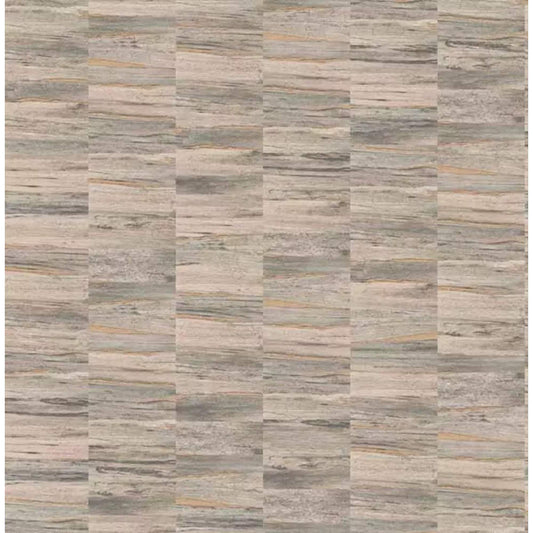 Fine Decor Wallpaper FD24900 Metallic Wood Natural/Copper 