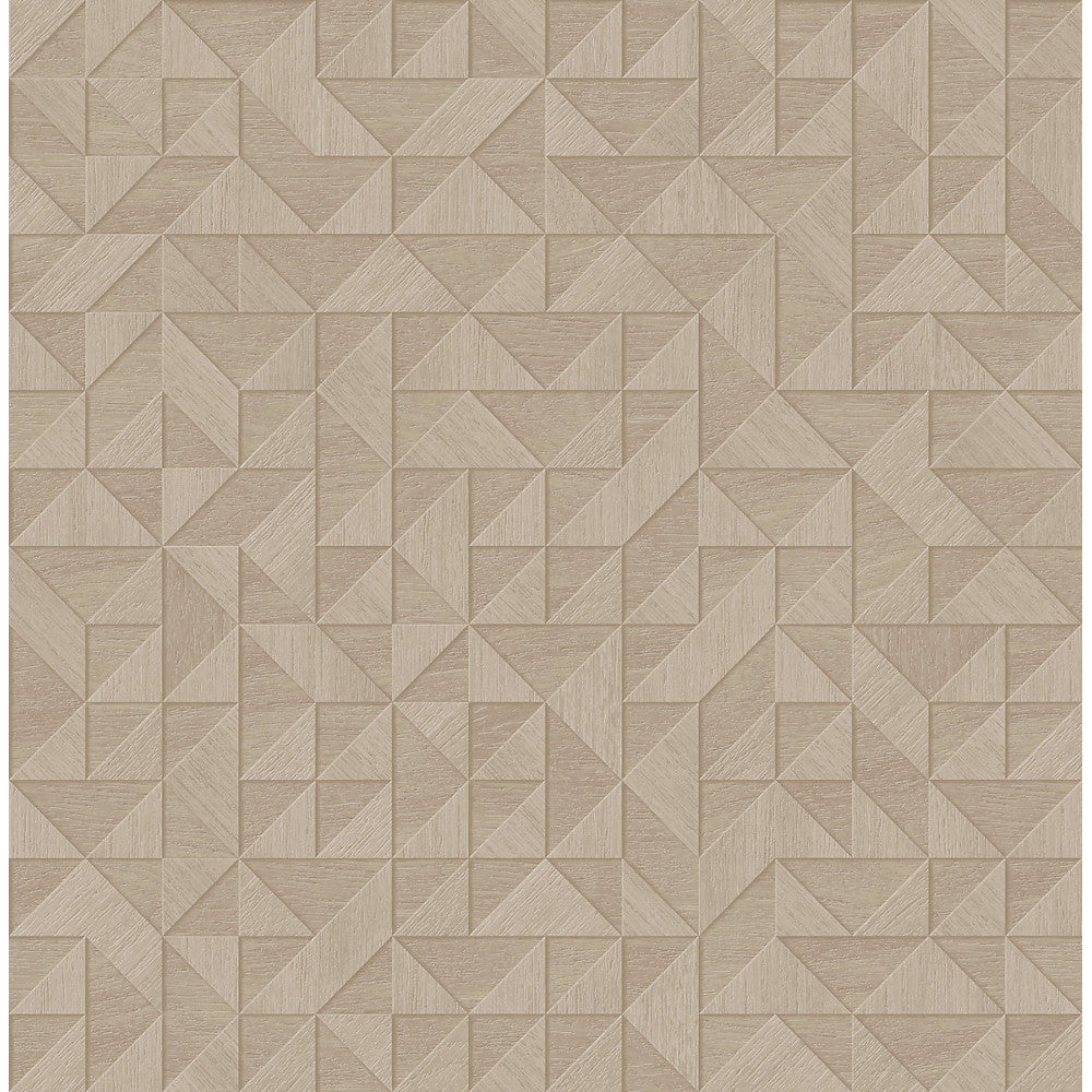 Fine Decor Wallpaper FD25328 Wallpaper Architecture Small 3D Wood Natural