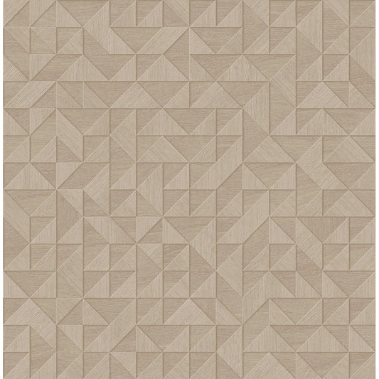 Fine Decor Wallpaper FD25328 Wallpaper Architecture Small 3D Wood Natural