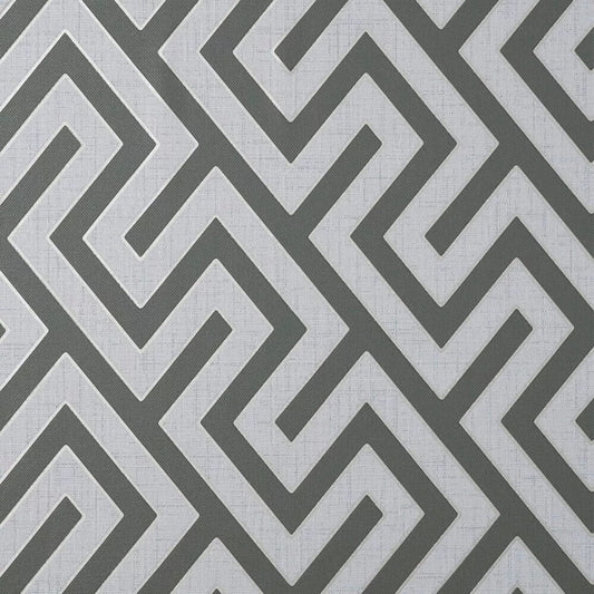 This image shows product Fine Decor Wallpaper FD43069 Larson Geo Charcoal