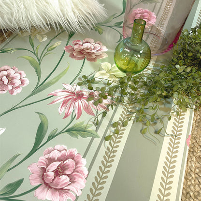 Belgravia Wallpaper 757 Raya Sage & Pink