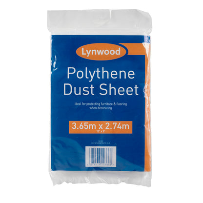 12x9 Polythene Dustsheet