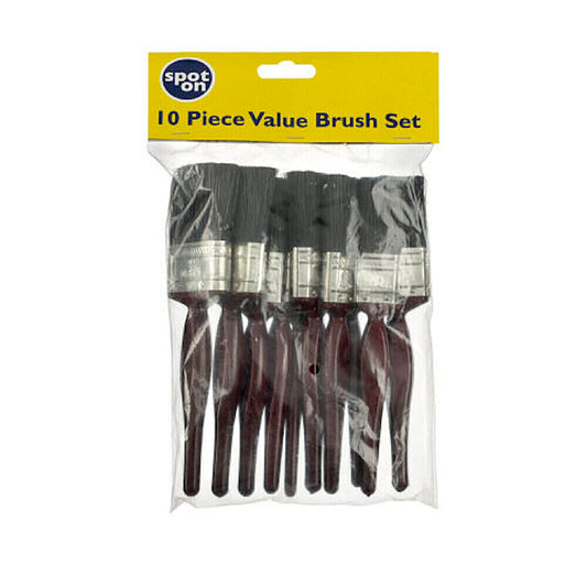 Spot On Value Brush Set Pack 10 
