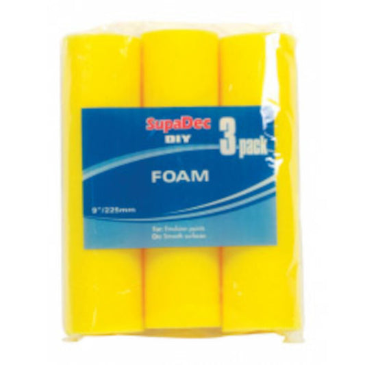 9" Foam Roller 3 Pack 