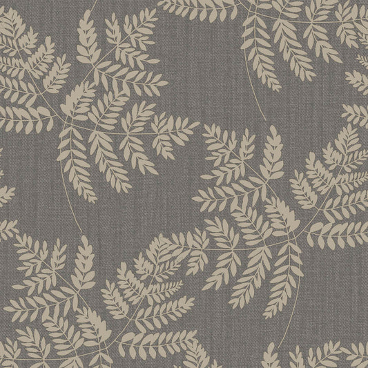 Belgravia Wallpaper 2148 Anaya Fern Charcoal 