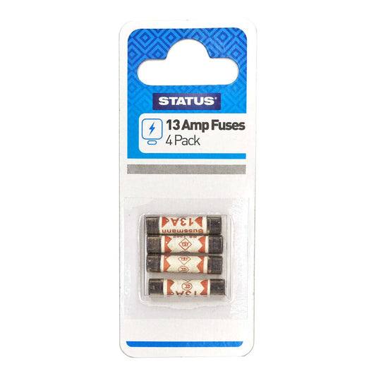 This image shows product 13 Amp Fuses Pk4
