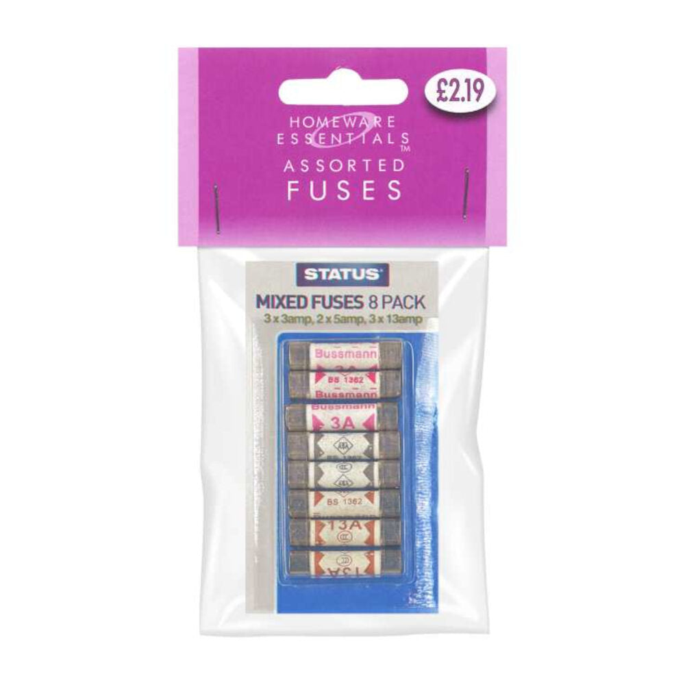 This image shows product Mixed Fuses Pk8