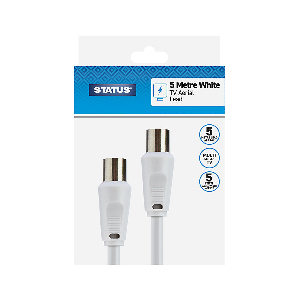 This image shows product 5M TV Coaxial Lead