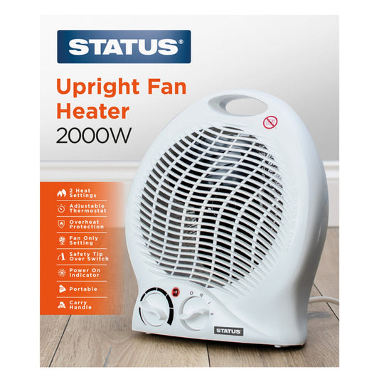 This image shows product 2000W Upright Fan Heater