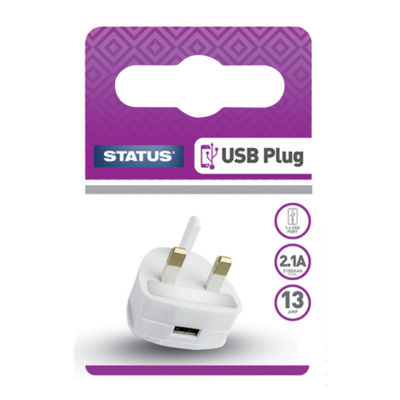 This image shows product 1 Port USB Power Adaptor