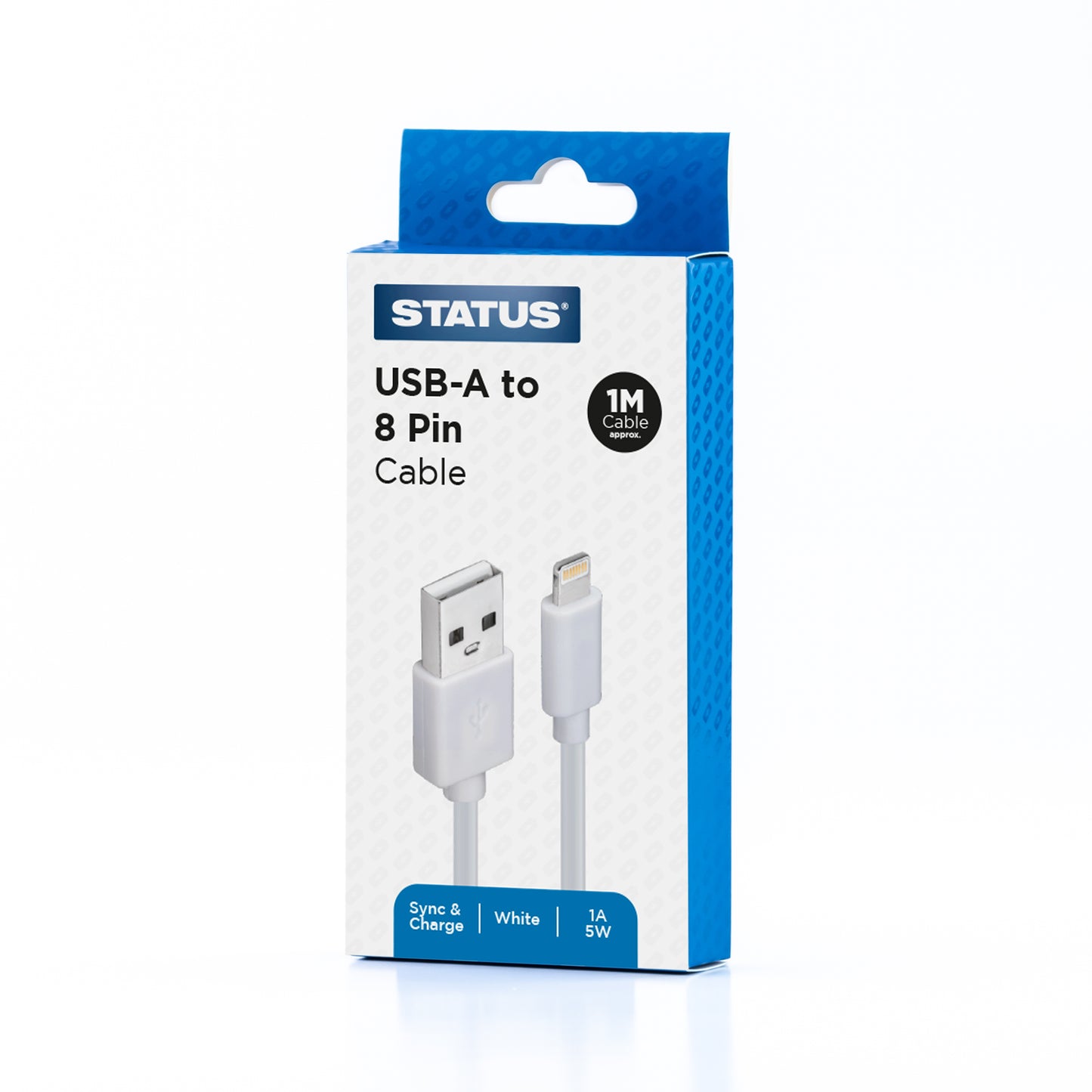 This image shows product 1M 8 Pin Charging Cable