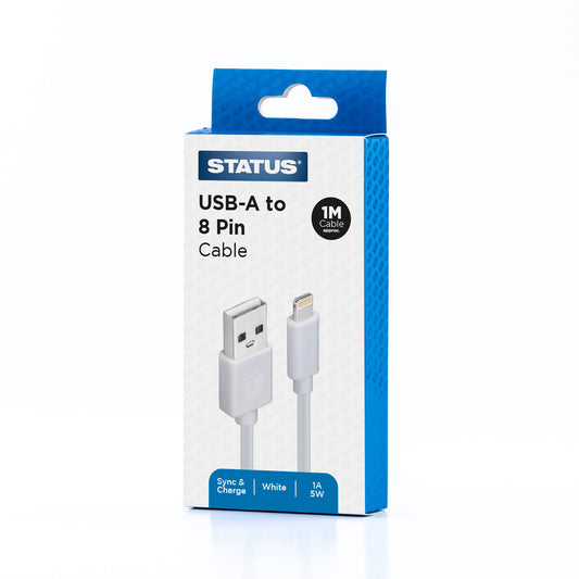 This image shows product 1M 8 Pin Charging Cable